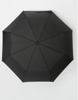 Black umbrella in handle