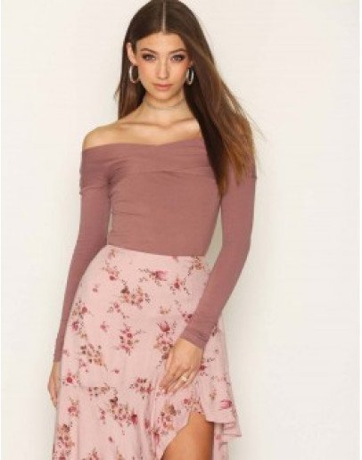 Basic knit dress chest